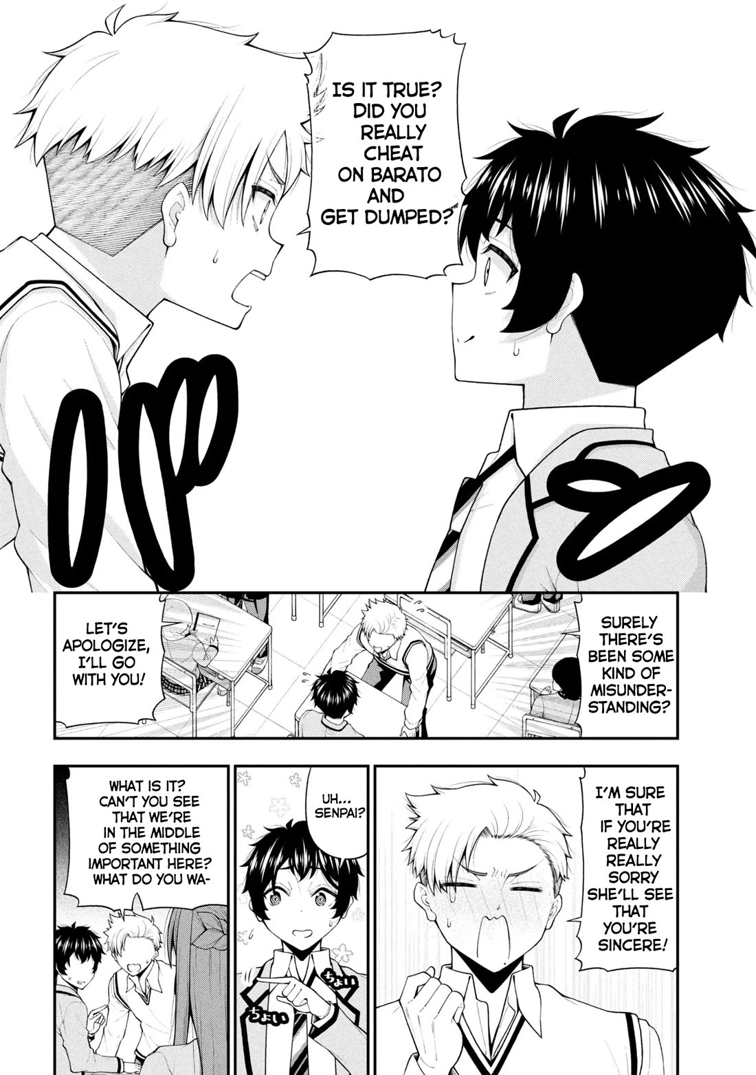 The Gal Who Was Meant to Confess to Me as a Game Punishment Has Apparently Fallen in Love with Me Chapter 28 page 2 - Chapter 28: He Approaches!!