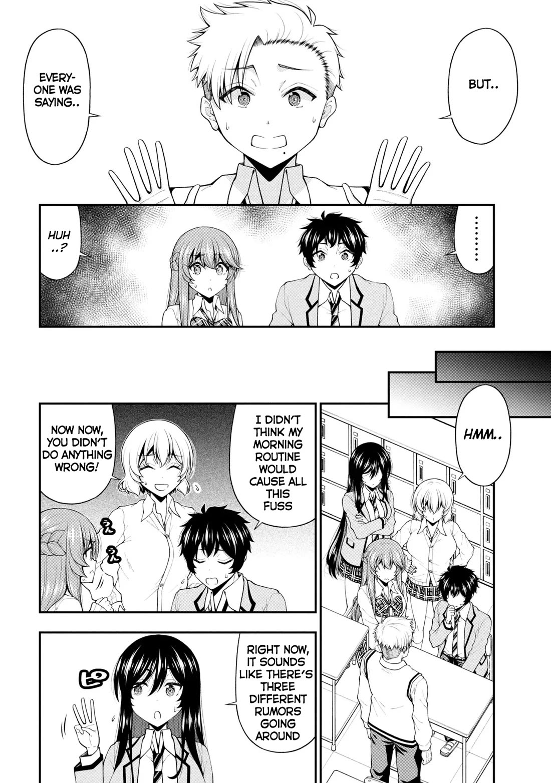 The Gal Who Was Meant to Confess to Me as a Game Punishment Has Apparently Fallen in Love with Me Chapter 28 page 6 - Chapter 28: He Approaches!!