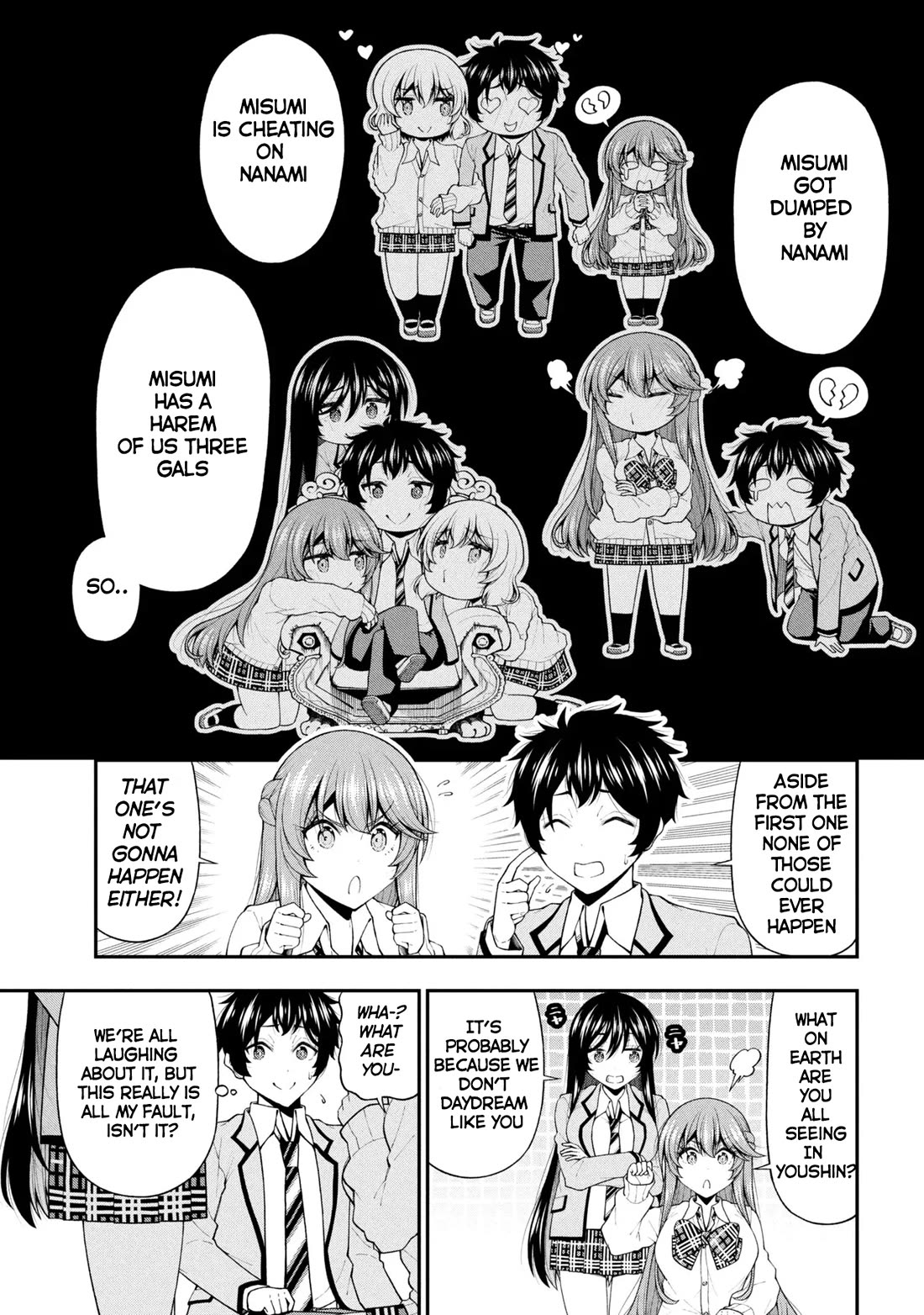 The Gal Who Was Meant to Confess to Me as a Game Punishment Has Apparently Fallen in Love with Me Chapter 28 page 7 - Chapter 28: He Approaches!!