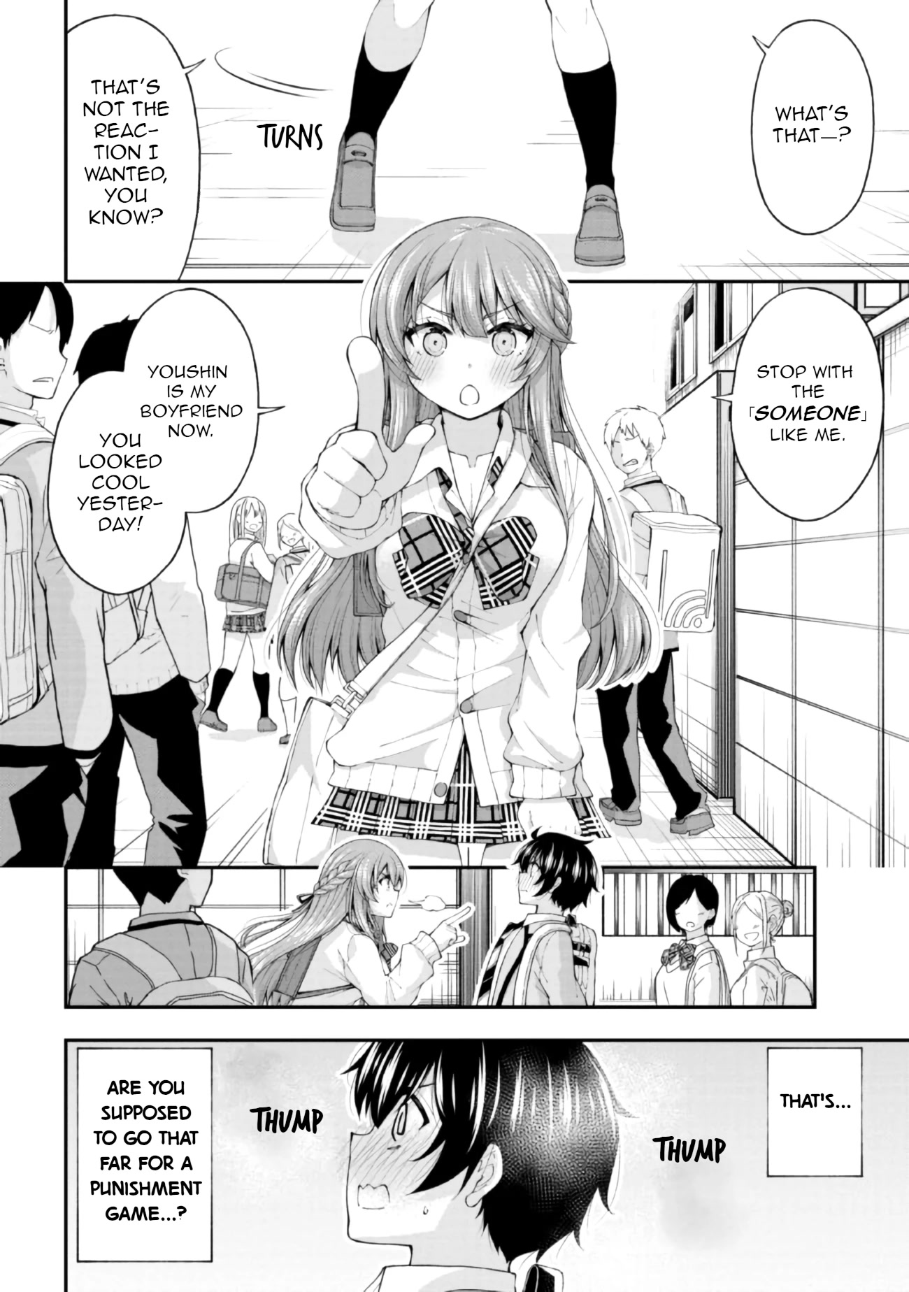 The Gal Who Was Meant to Confess to Me as a Game Punishment Has Apparently Fallen in Love with Me Chapter 3 page 12 - Chapter 3
