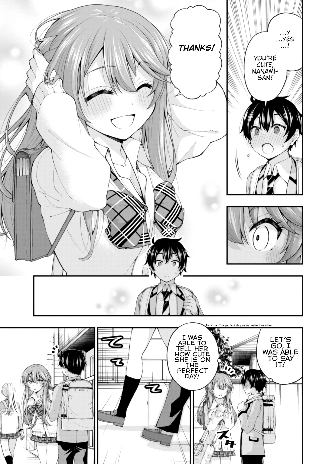 The Gal Who Was Meant to Confess to Me as a Game Punishment Has Apparently Fallen in Love with Me Chapter 3 page 9 - Chapter 3