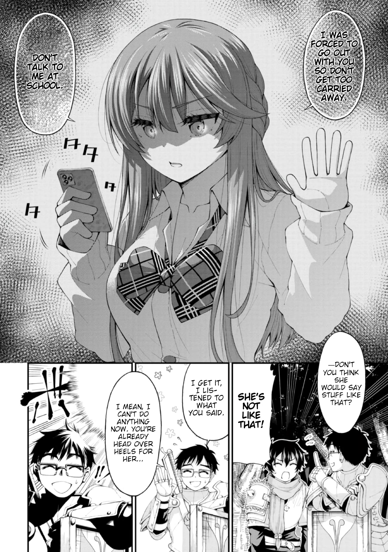 The Gal Who Was Meant to Confess to Me as a Game Punishment Has Apparently Fallen in Love with Me Chapter 4 page 14 - Chapter 4
