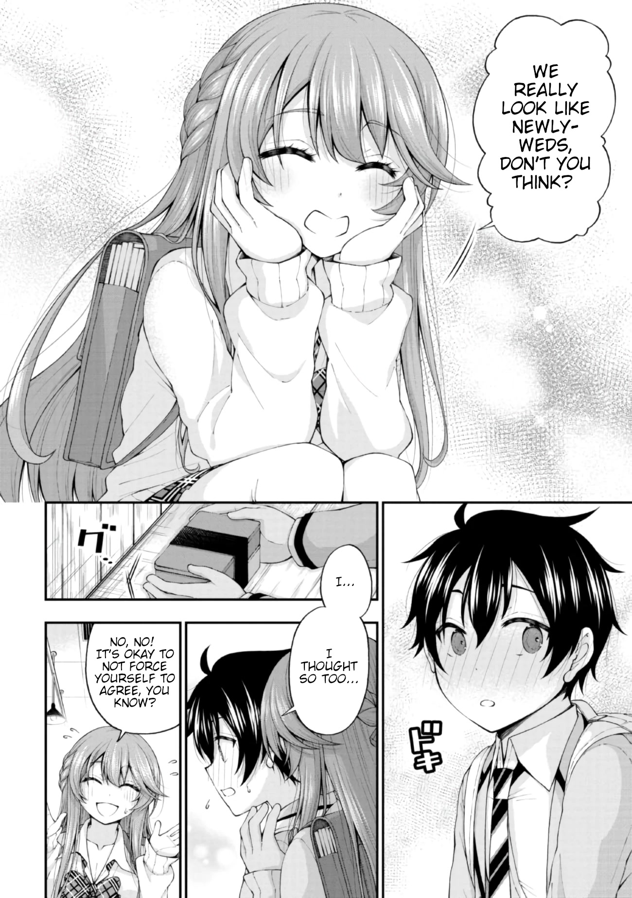 The Gal Who Was Meant to Confess to Me as a Game Punishment Has Apparently Fallen in Love with Me Chapter 4 page 4 - Chapter 4