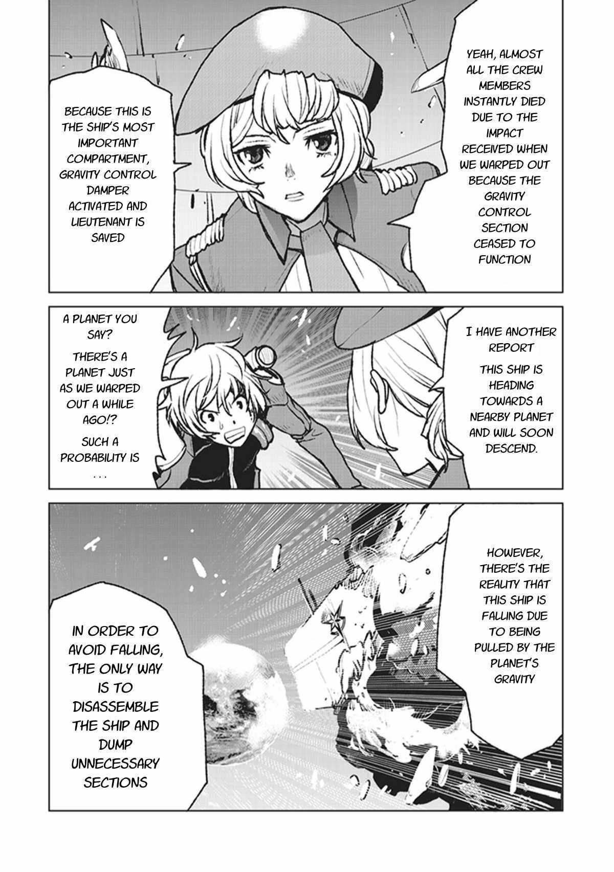 The Galactic Navy Officer becomes an Adventurer Chapter 1 page 11 - Chapter 1: Emergency Landing