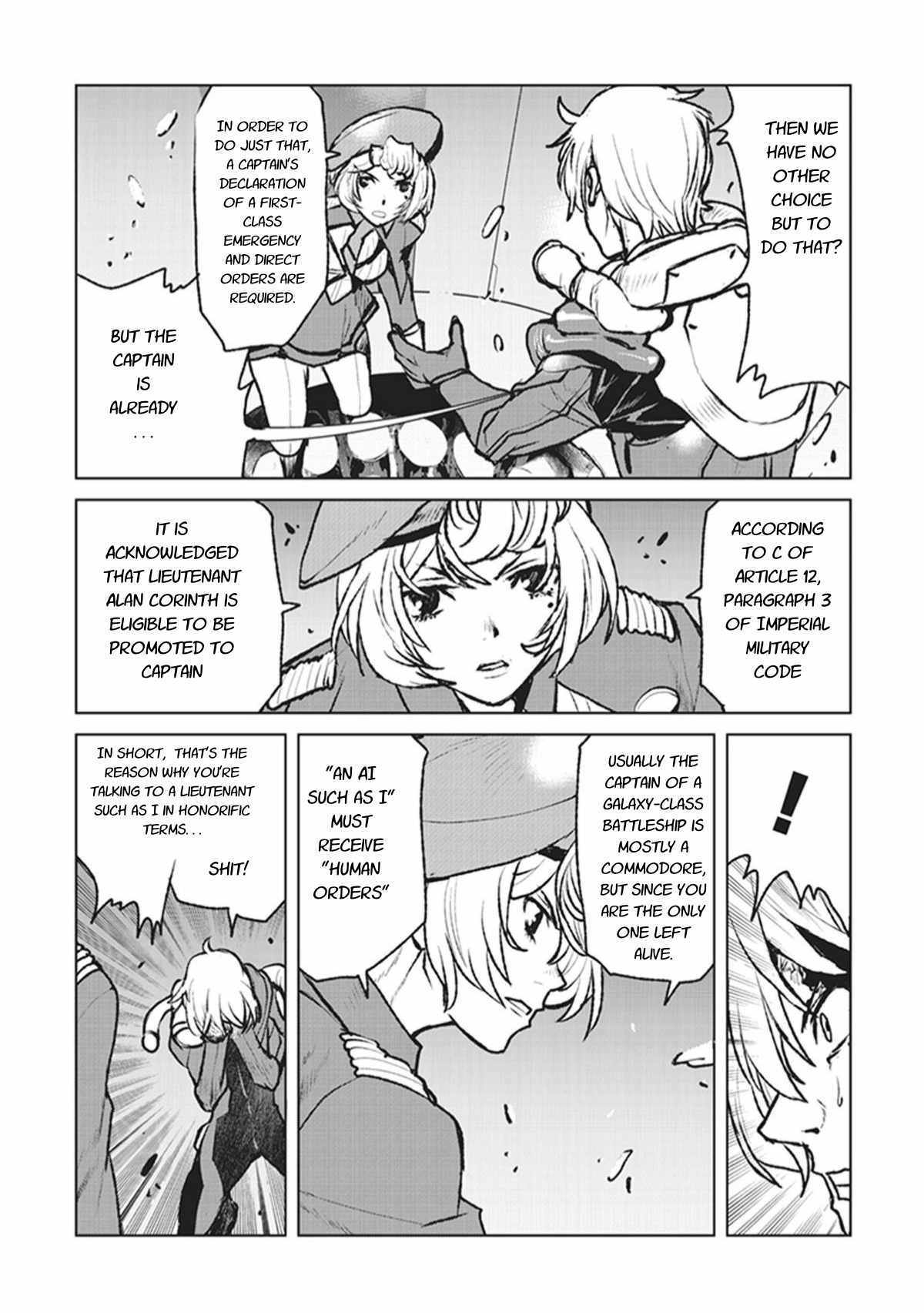 The Galactic Navy Officer becomes an Adventurer Chapter 1 page 12 - Chapter 1: Emergency Landing