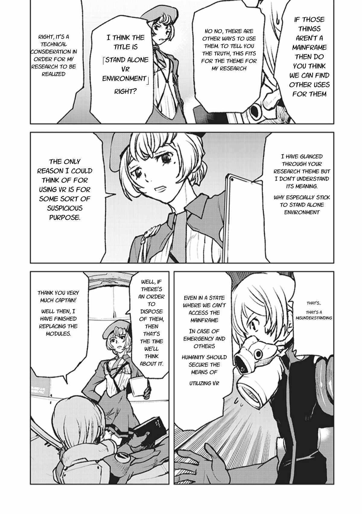 The Galactic Navy Officer becomes an Adventurer Chapter 1 page 6 - Chapter 1: Emergency Landing