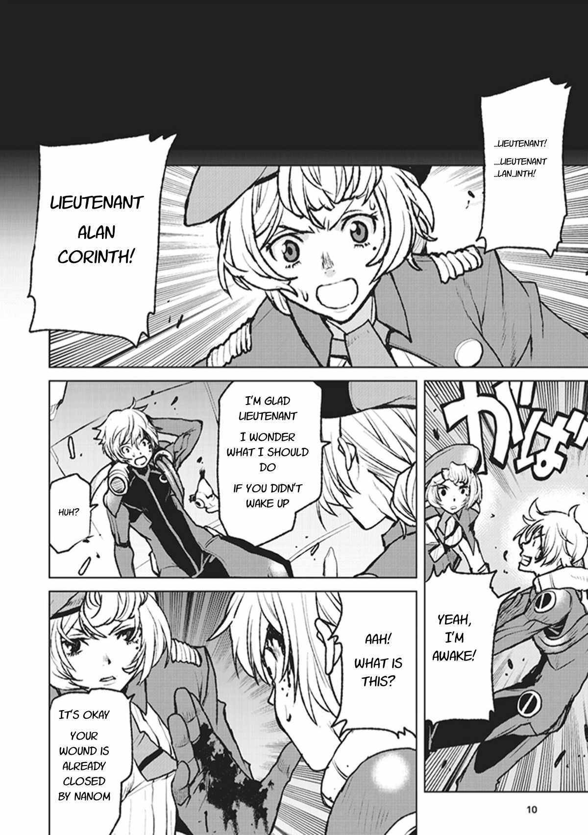 The Galactic Navy Officer becomes an Adventurer Chapter 1 page 8 - Chapter 1: Emergency Landing