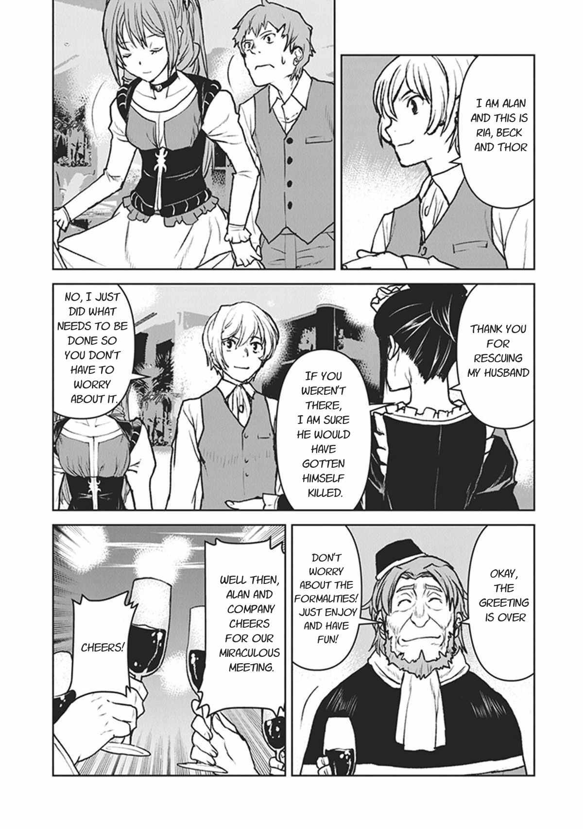The Galactic Navy Officer becomes an Adventurer Chapter 10 page 11 - Chapter 10: Gotania