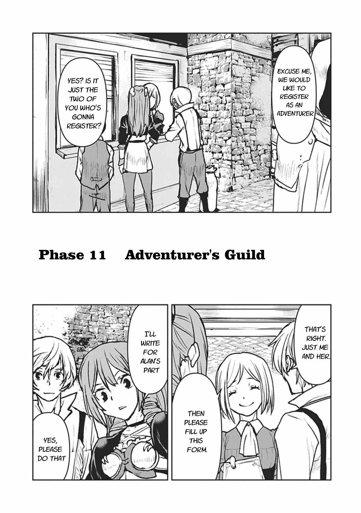 The Galactic Navy Officer becomes an Adventurer Chapter 11 page 1 - Chapter 11: Adventurer's Guild
