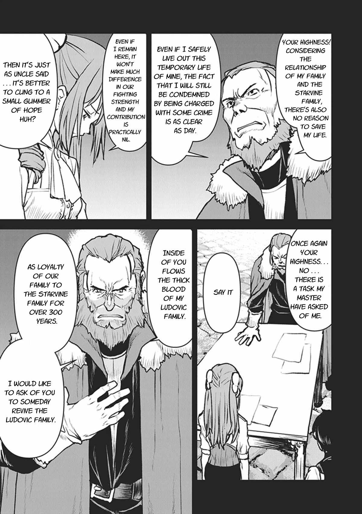 The Galactic Navy Officer becomes an Adventurer Chapter 12 page 19 - Chapter 12: Fall of Starveek Kingdom