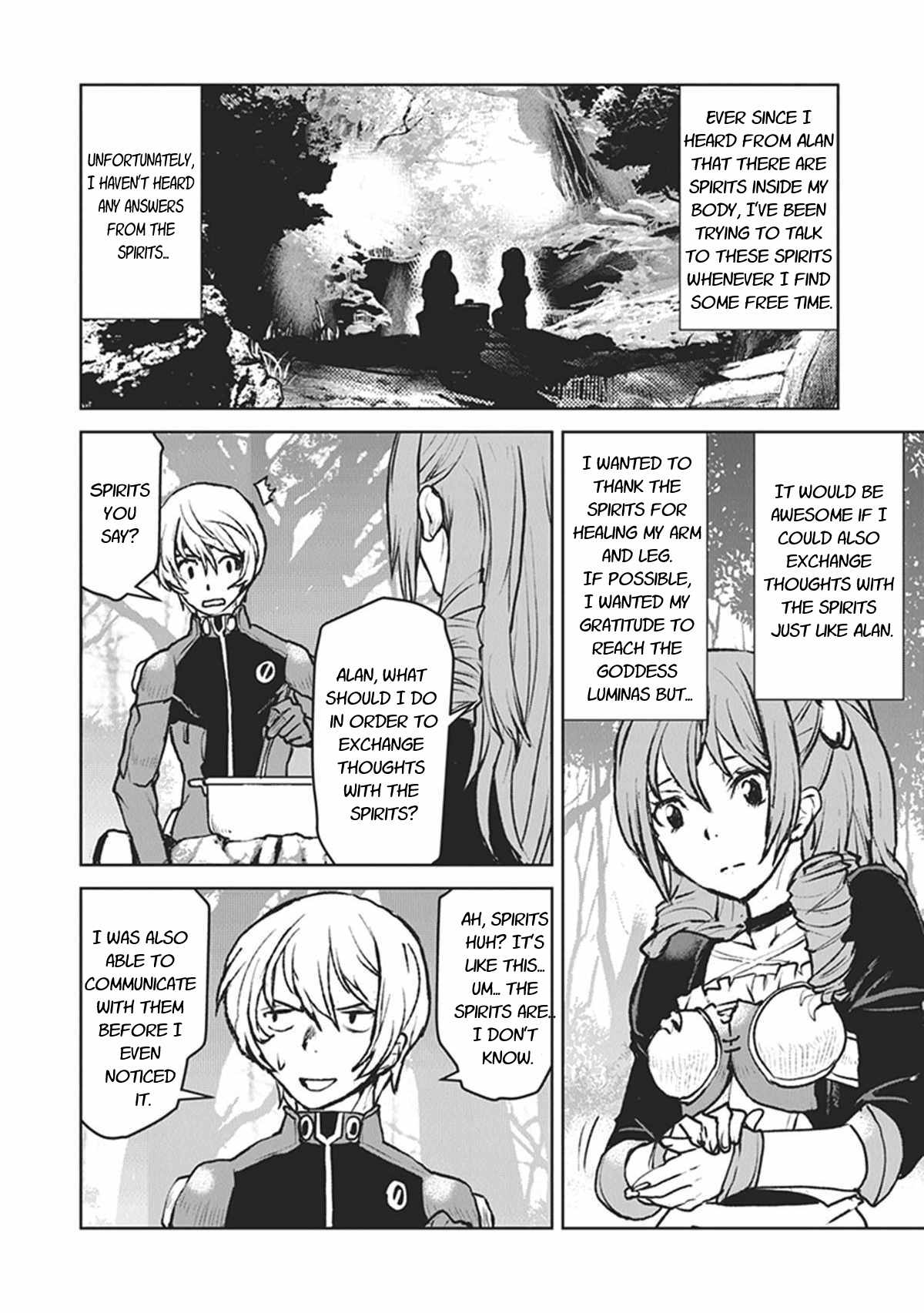 The Galactic Navy Officer becomes an Adventurer Chapter 13.5 page 2 - Chapter 13.5: Cleria and Conversation with the Spirits