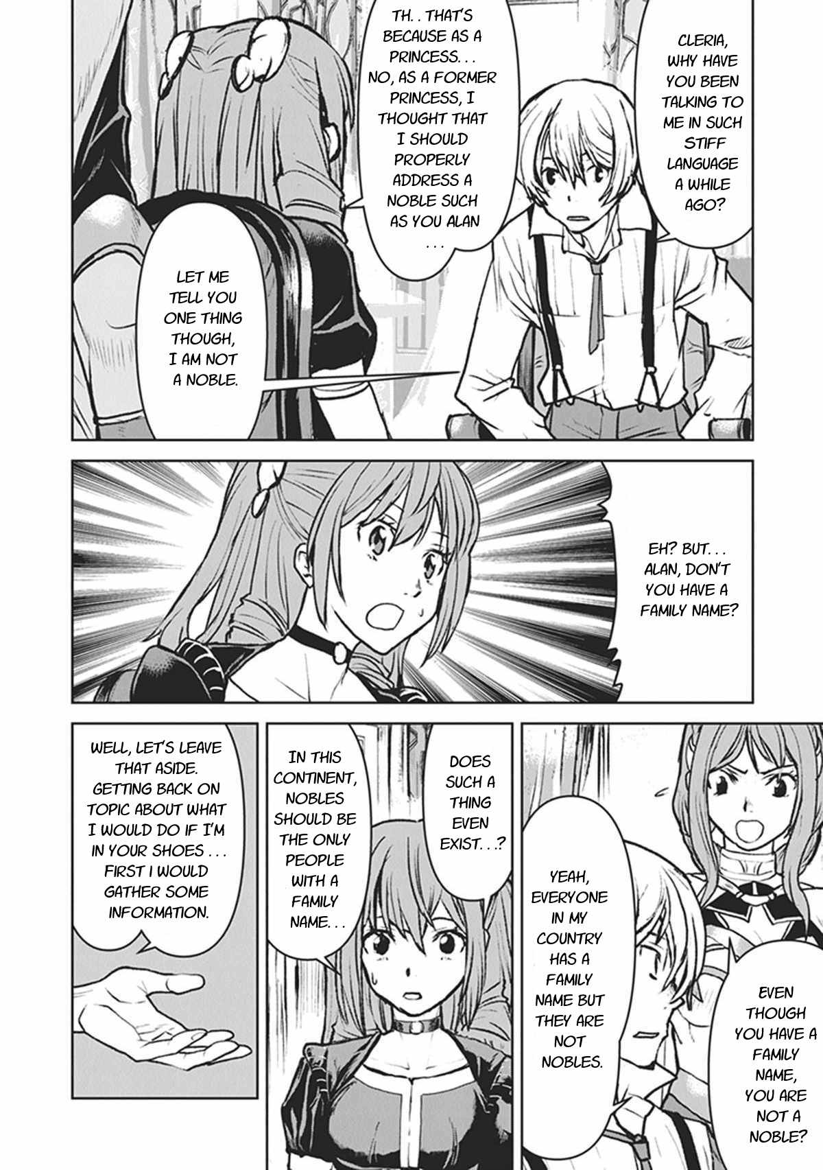 The Galactic Navy Officer becomes an Adventurer Chapter 13 page 4 - Chapter 13: Each of Their Own Reasons