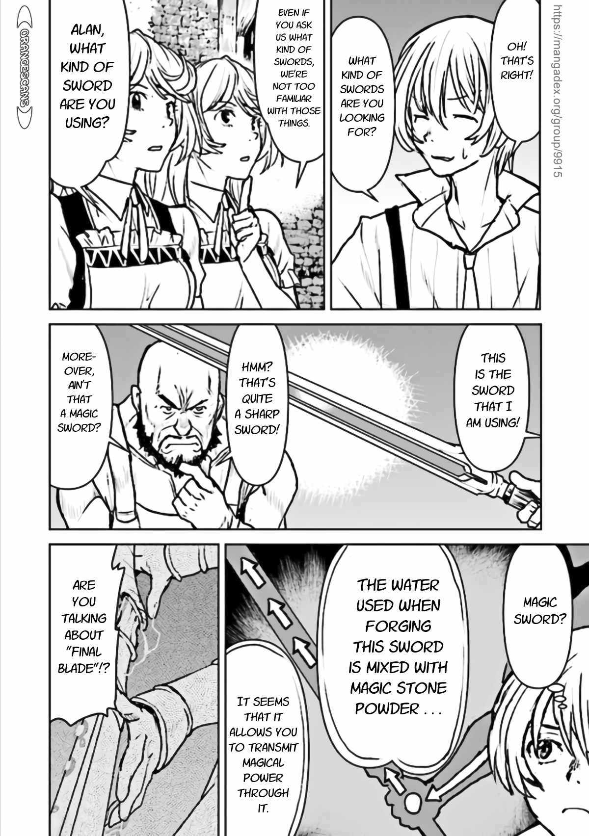 The Galactic Navy Officer becomes an Adventurer Chapter 19 page 12 - Chapter 19: Armor, Sword and Plan