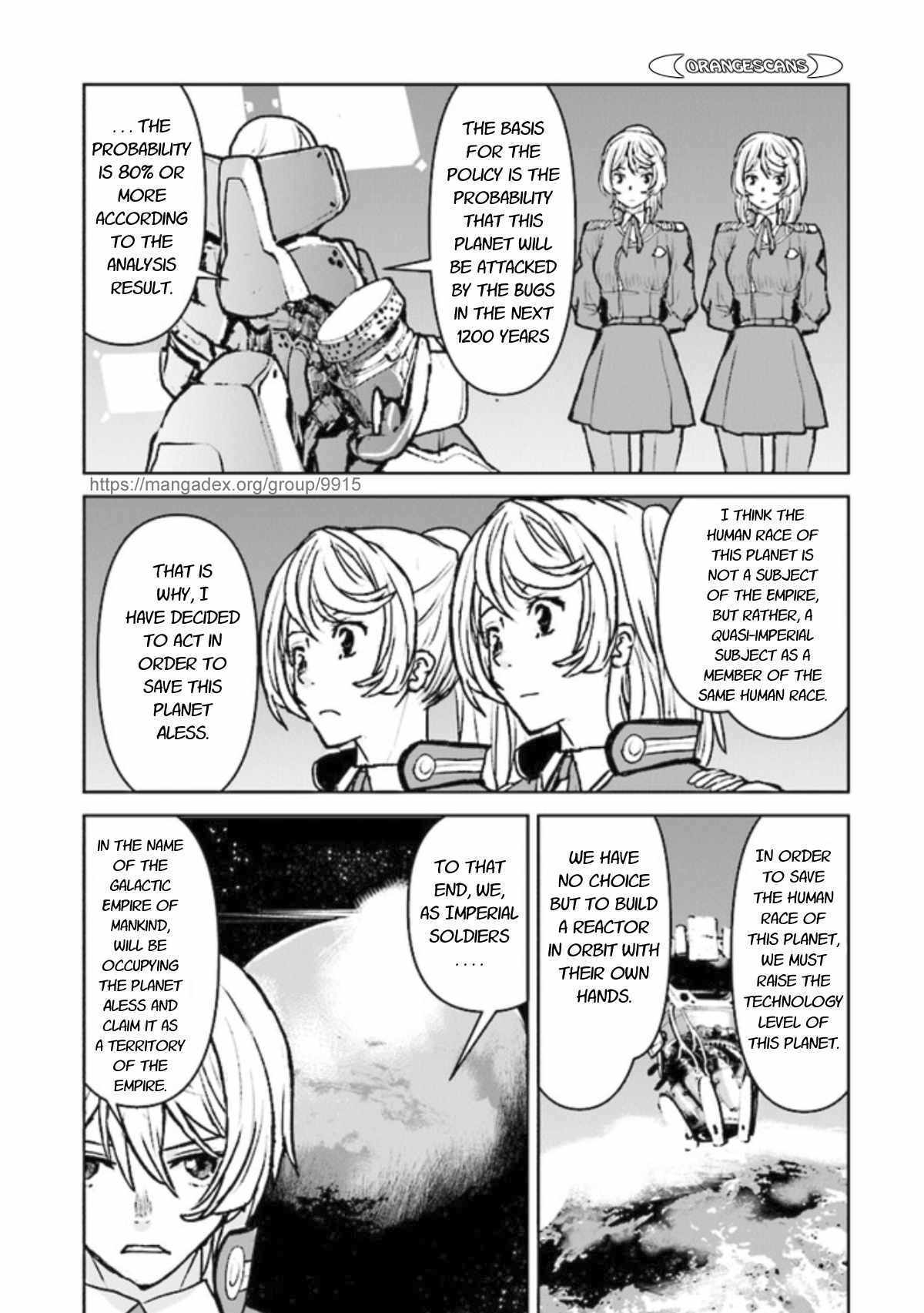 The Galactic Navy Officer becomes an Adventurer Chapter 21 page 17 - Chapter 21: Explanation of the Plan