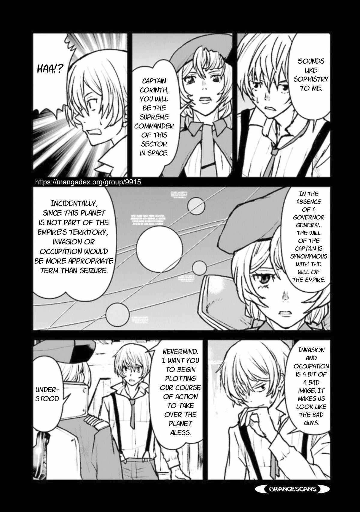 The Galactic Navy Officer becomes an Adventurer Chapter 21 page 3 - Chapter 21: Explanation of the Plan