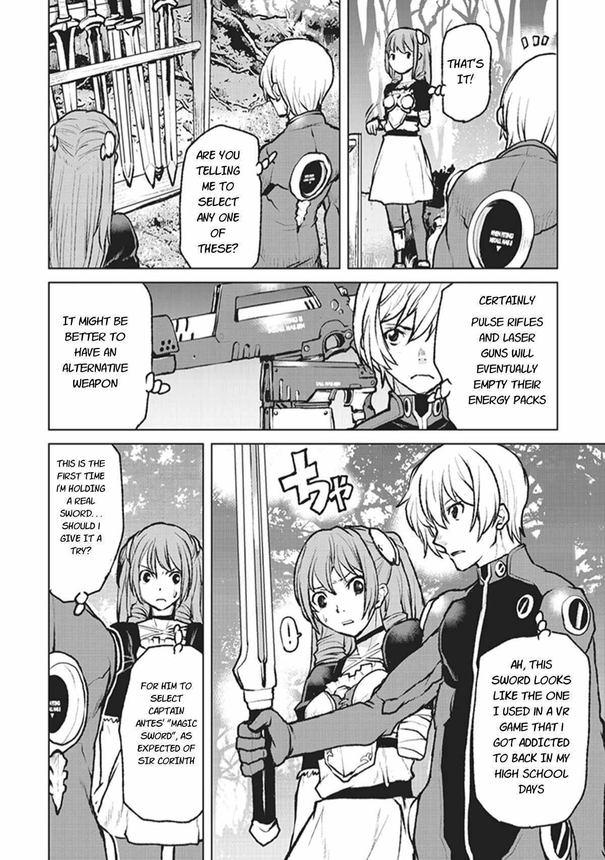 The Galactic Navy Officer becomes an Adventurer Chapter 3 page 20 - Chapter 3: Artificial Leg