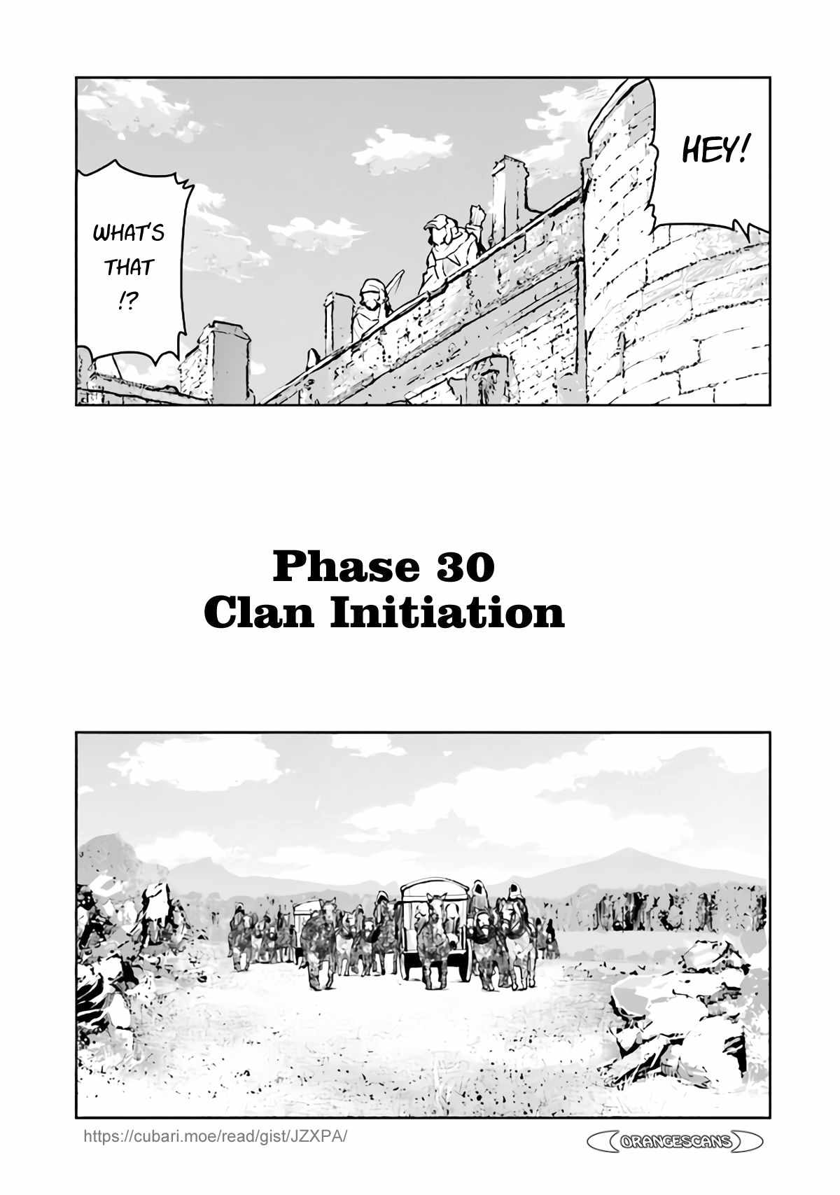 The Galactic Navy Officer becomes an Adventurer Chapter 30 page 1 - Chapter 30: Clan Initiation