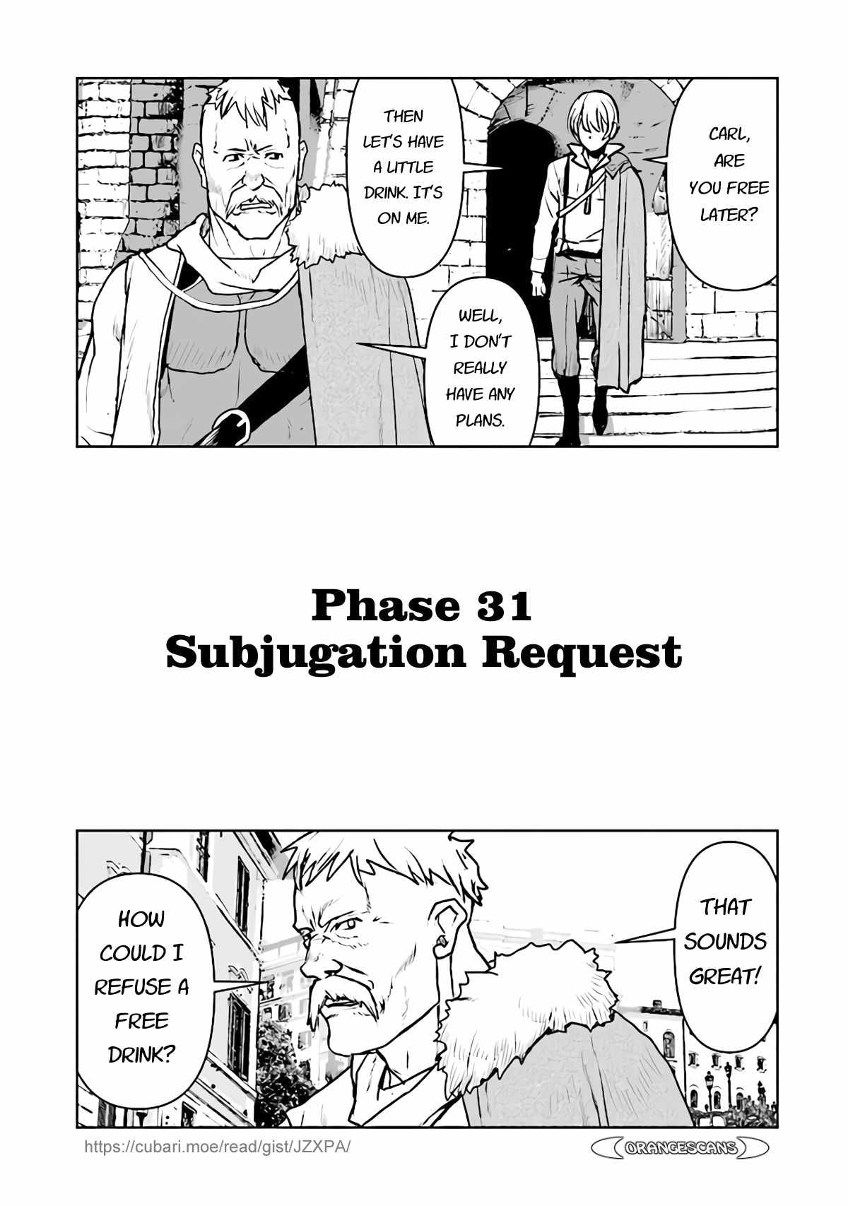 The Galactic Navy Officer becomes an Adventurer Chapter 31 page 1 - Chapter 31: Subjugation Request