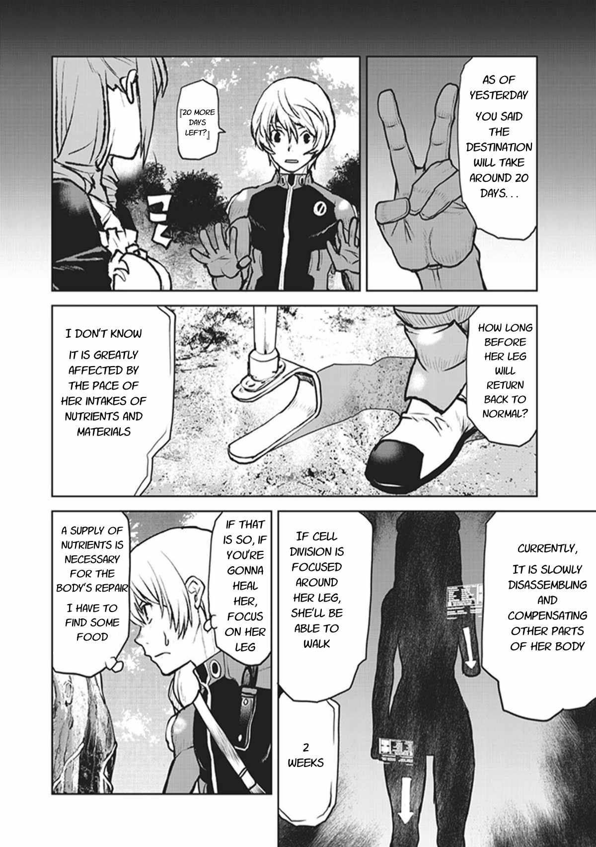 The Galactic Navy Officer becomes an Adventurer Chapter 4 page 2 - Chapter 4: Escape