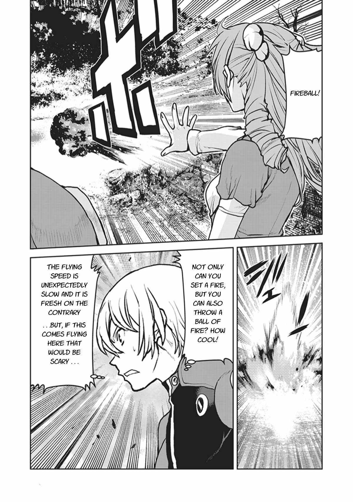 The Galactic Navy Officer becomes an Adventurer Chapter 6 page 9 - Chapter 6: Magic