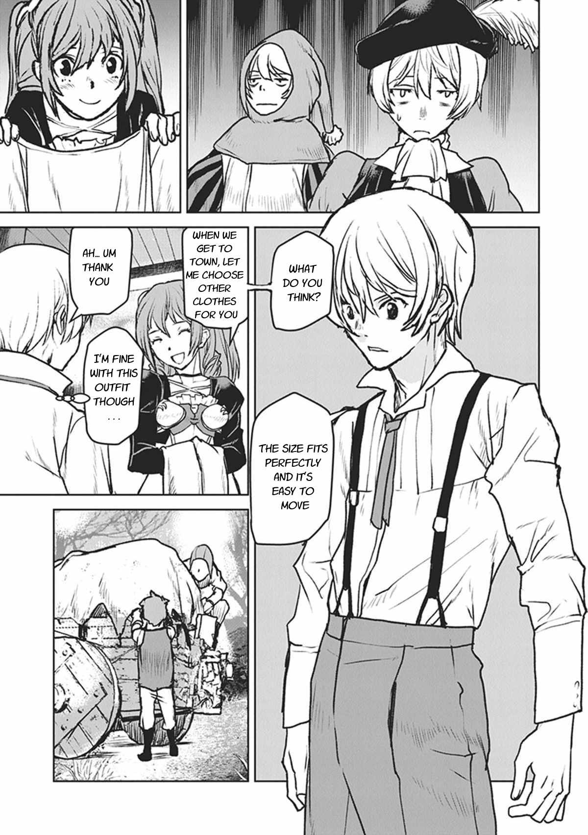 The Galactic Navy Officer becomes an Adventurer Chapter 8 page 15 - Chapter 8: Escort part 1