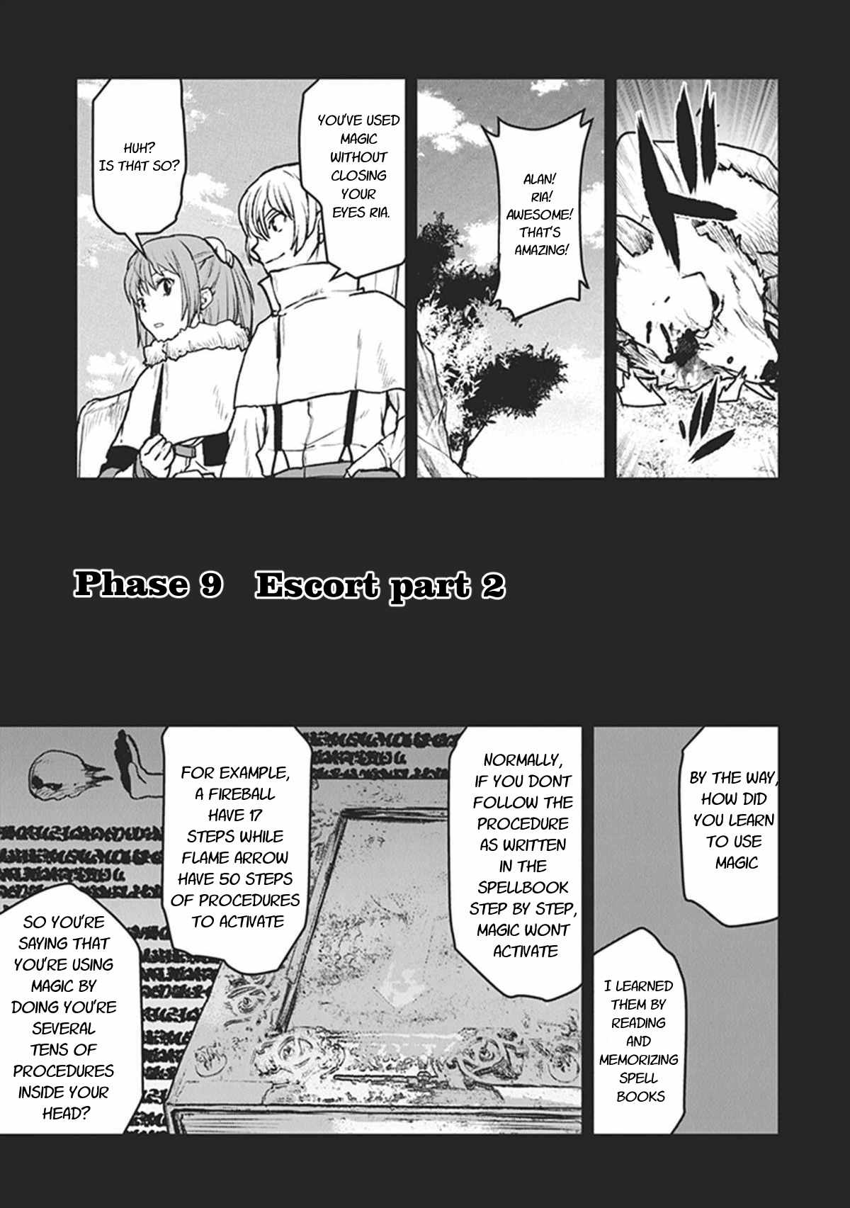 The Galactic Navy Officer becomes an Adventurer Chapter 9 page 1 - Chapter 9: Escort part 2