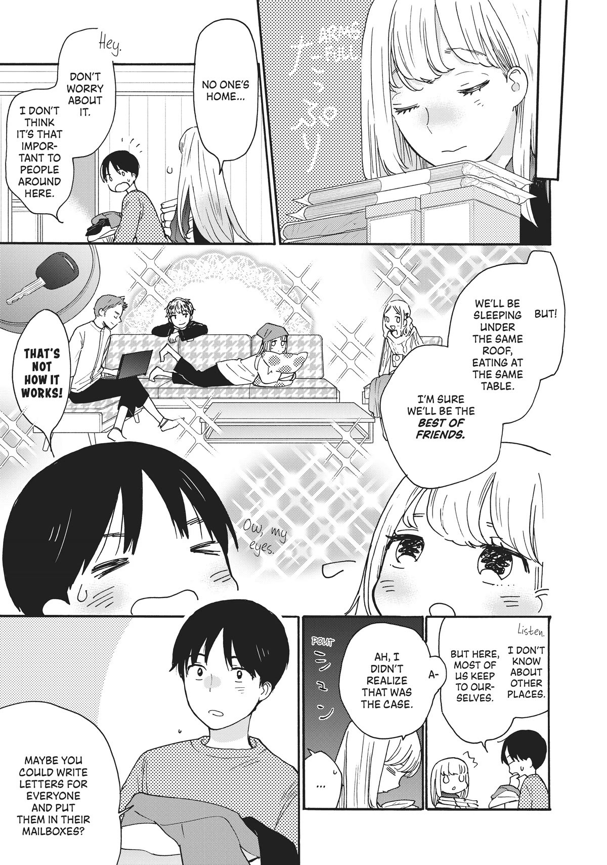 The Galaxy Next Door Chapter 10.5 page 3 - Chapter 10.5