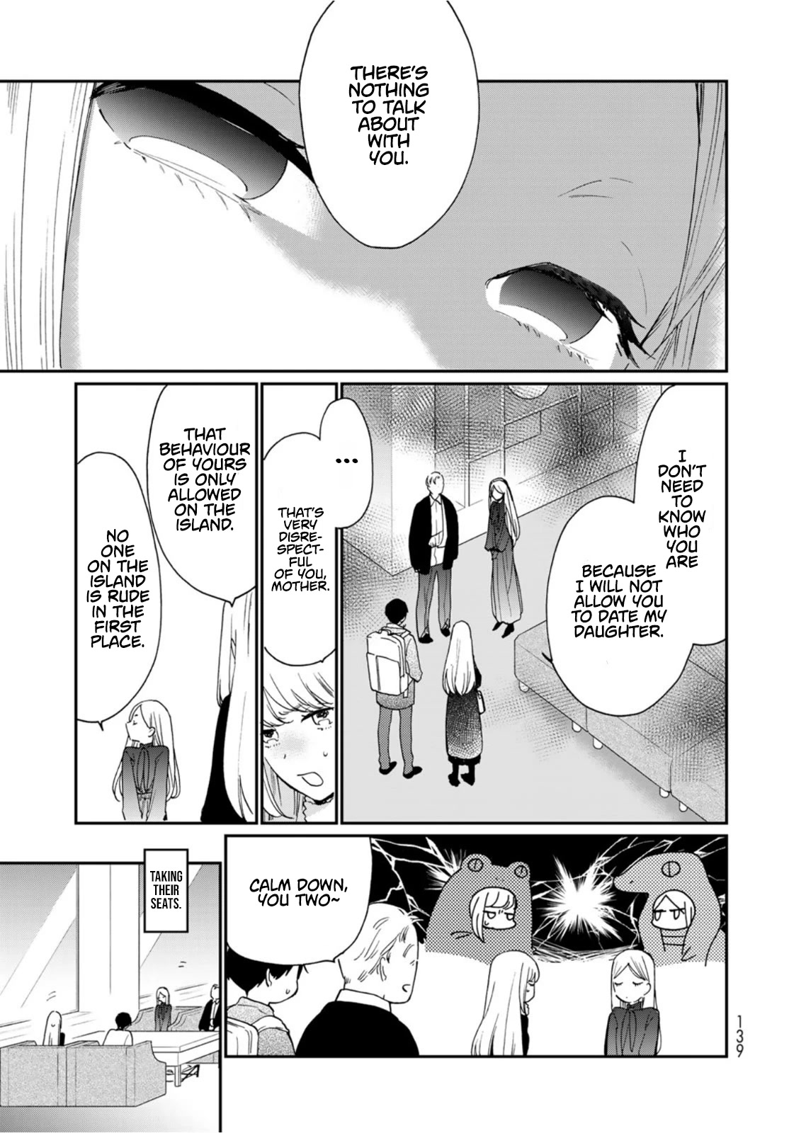 The Galaxy Next Door Chapter 12 page 9 - Chapter 12: Princess and Family Meeting