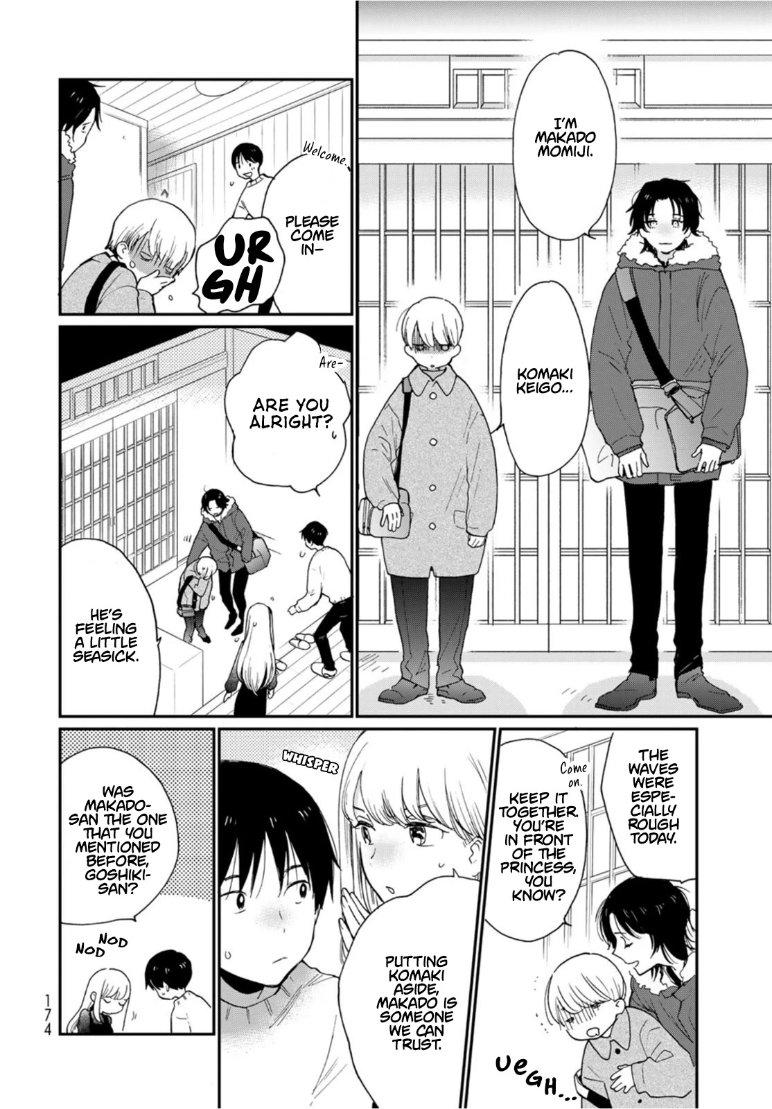The Galaxy Next Door Chapter 13 page 4 - Chapter 13: Kuga-san and Removing the Thorn