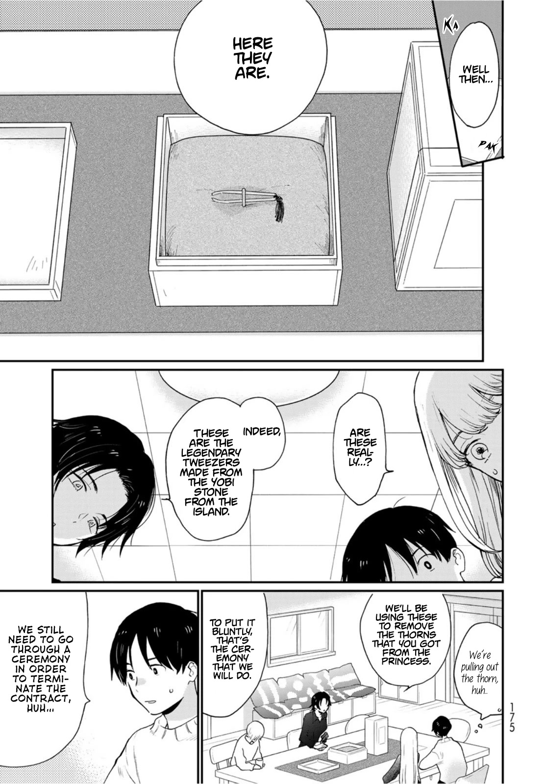 The Galaxy Next Door Chapter 13 page 5 - Chapter 13: Kuga-san and Removing the Thorn