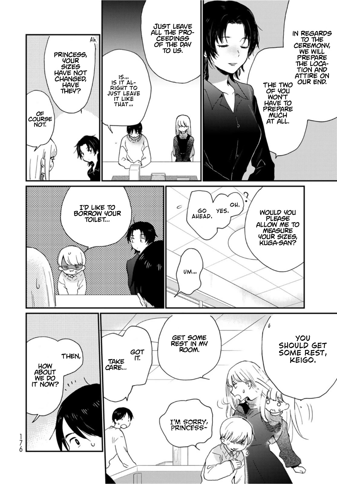 The Galaxy Next Door Chapter 13 page 6 - Chapter 13: Kuga-san and Removing the Thorn