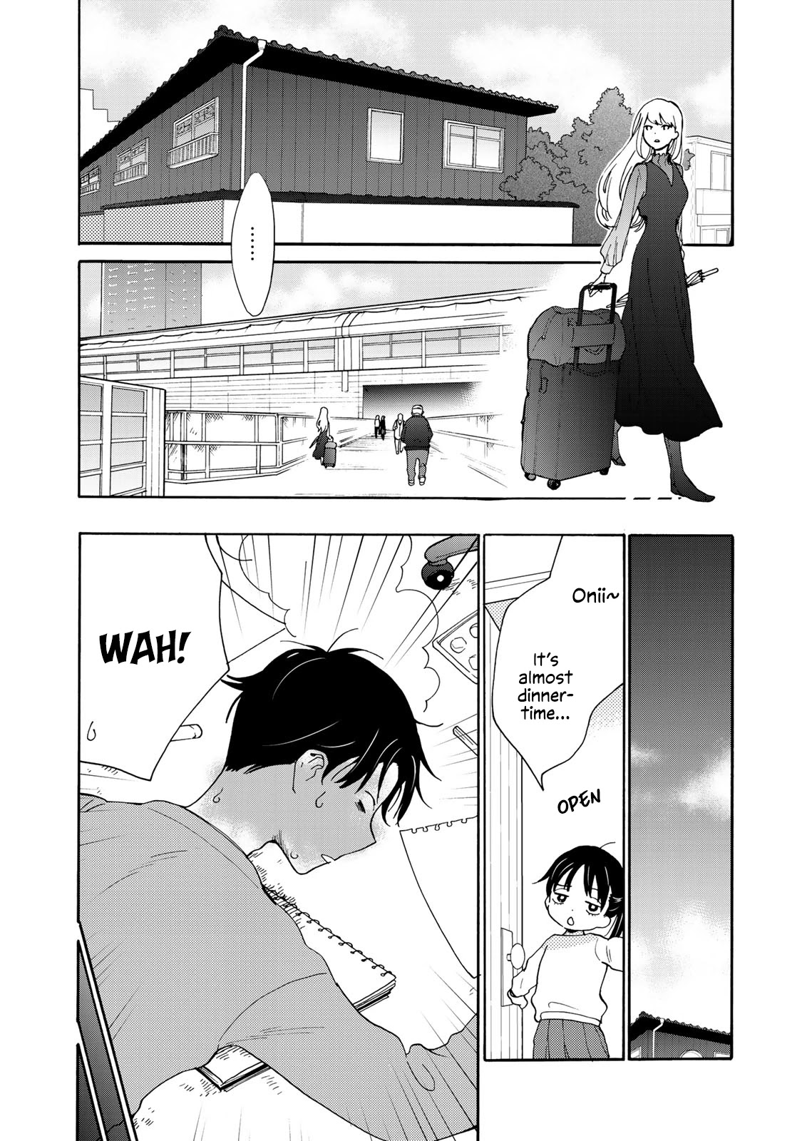 The Galaxy Next Door Chapter 2 page 12 - Chapter 2: A Fever and a Handshake