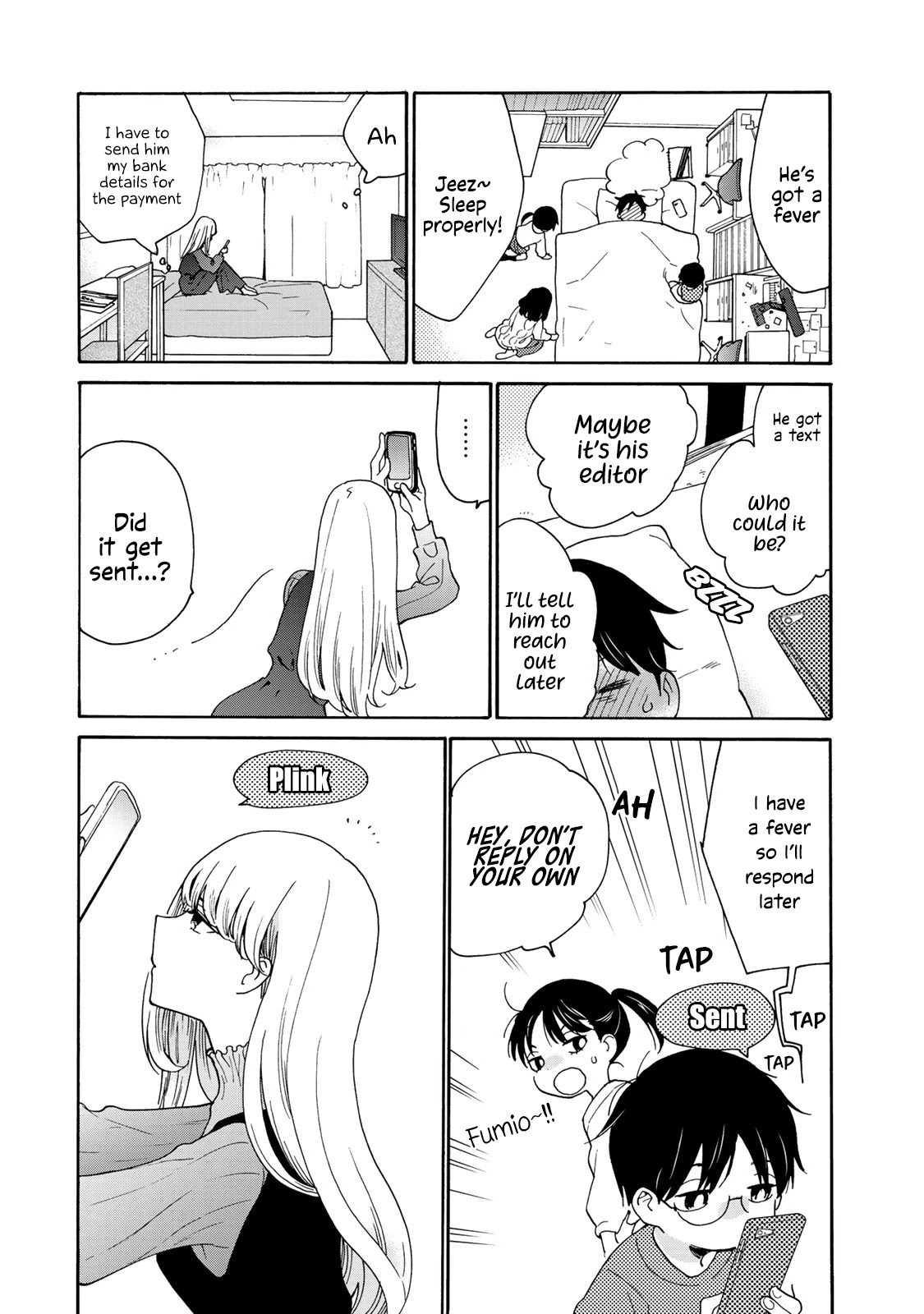 The Galaxy Next Door Chapter 2 page 13 - Chapter 2: A Fever and a Handshake