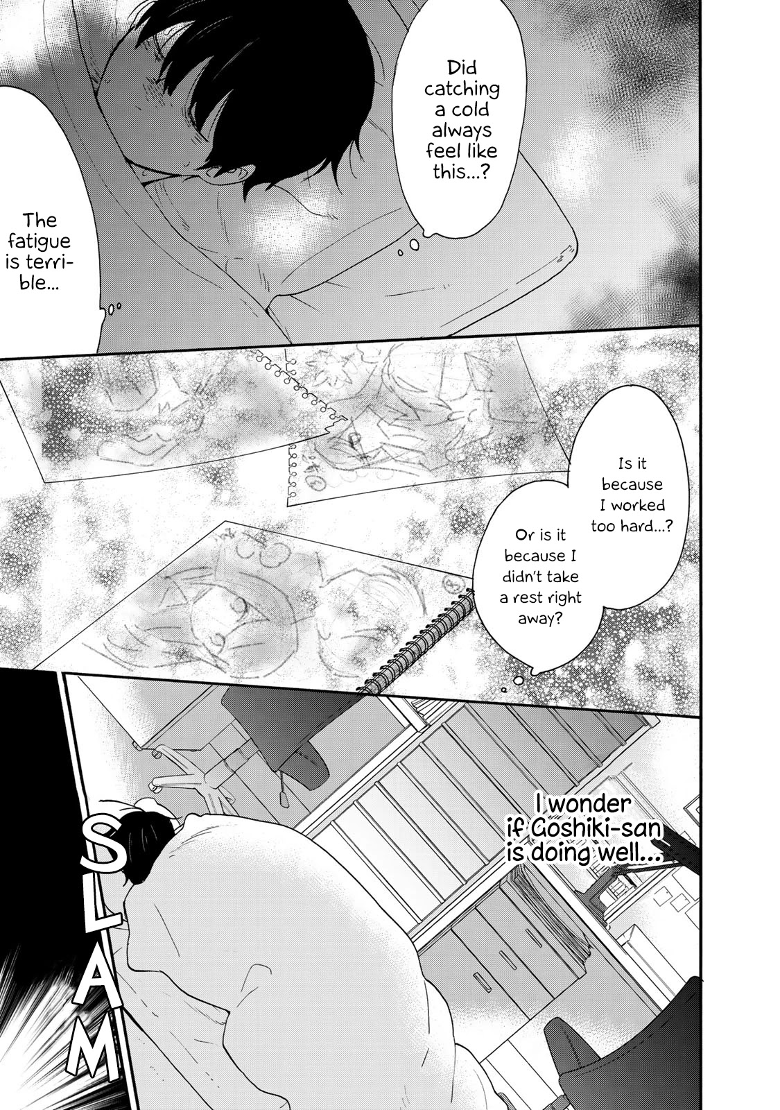 The Galaxy Next Door Chapter 2 page 15 - Chapter 2: A Fever and a Handshake