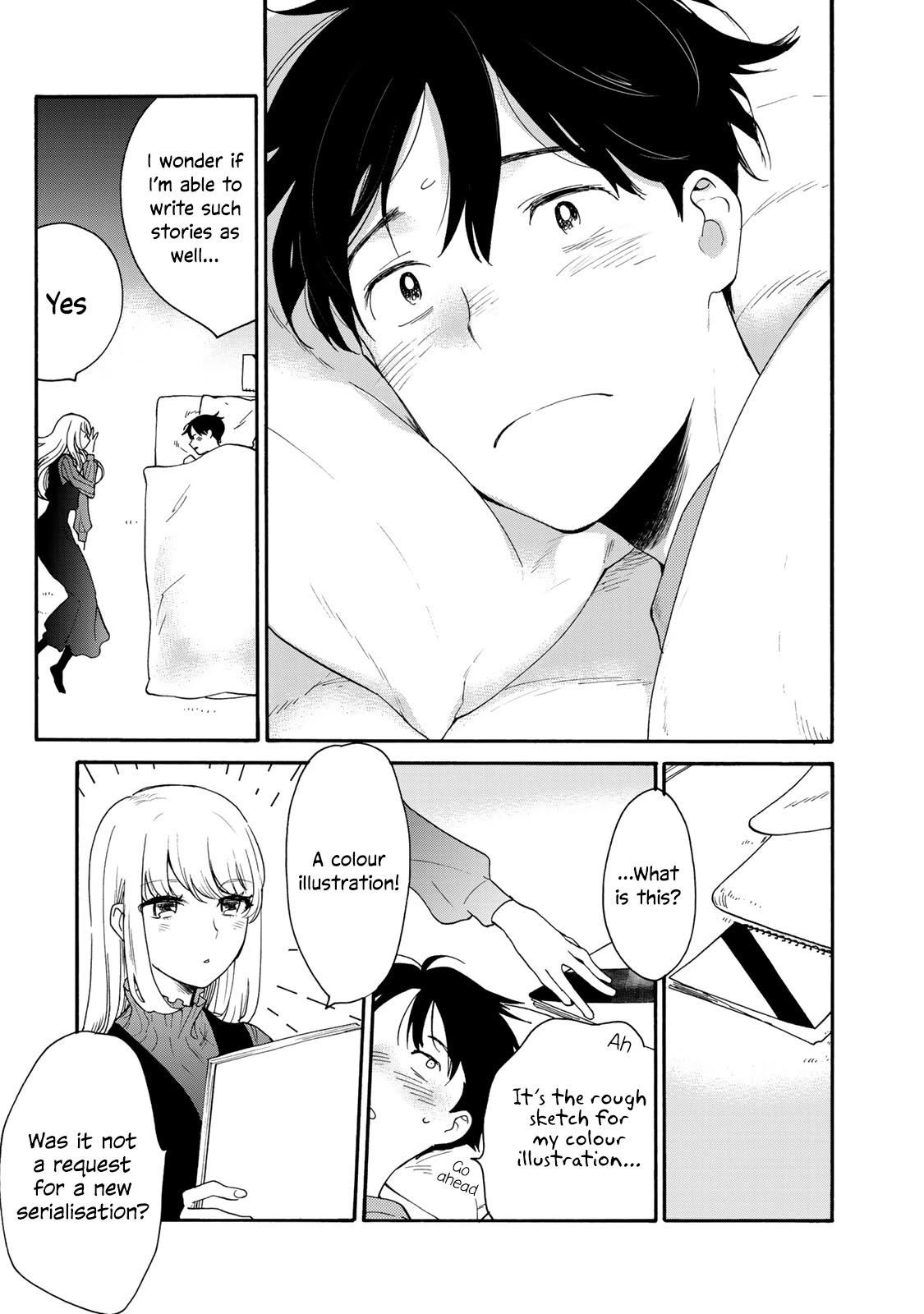 The Galaxy Next Door Chapter 2 page 25 - Chapter 2: A Fever and a Handshake