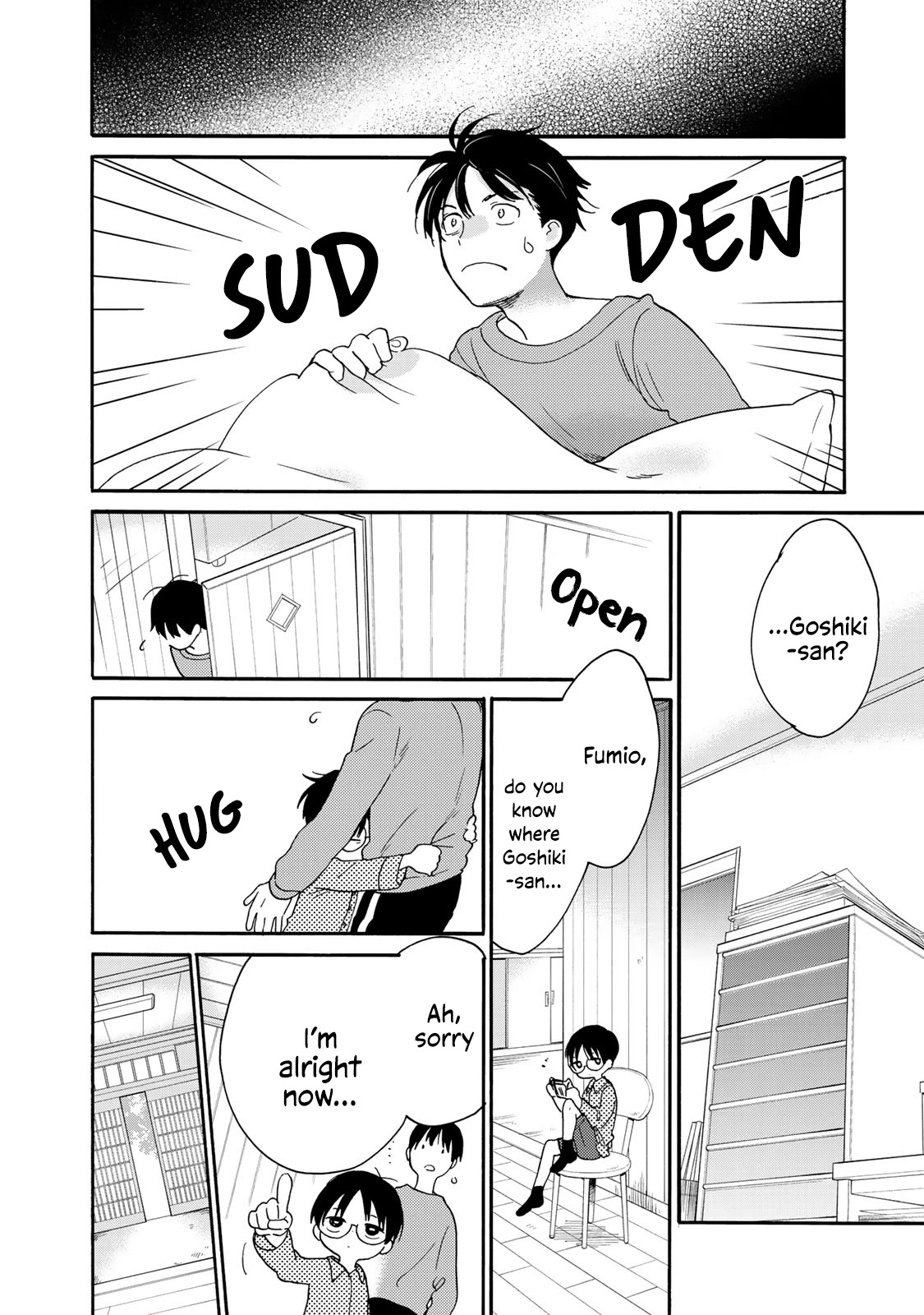 The Galaxy Next Door Chapter 2 page 32 - Chapter 2: A Fever and a Handshake