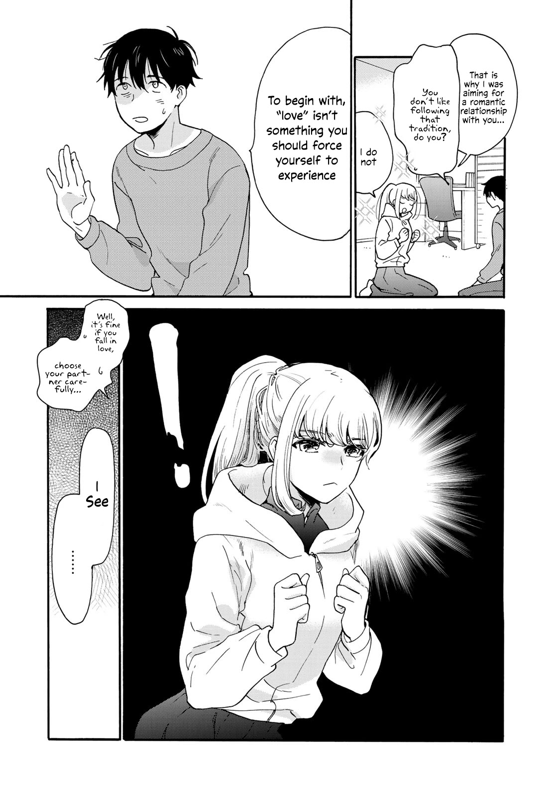 The Galaxy Next Door Chapter 2 page 5 - Chapter 2: A Fever and a Handshake