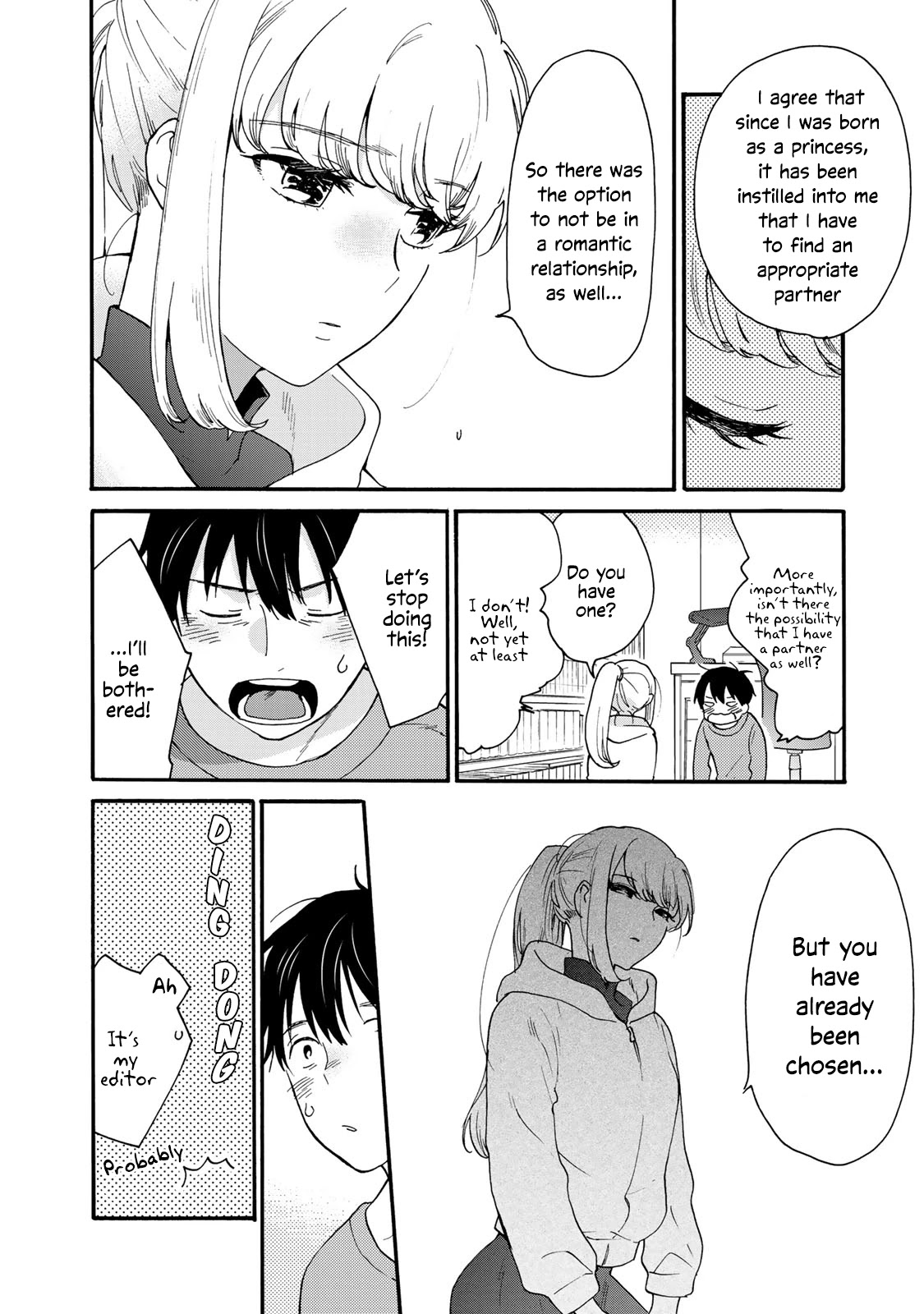The Galaxy Next Door Chapter 2 page 6 - Chapter 2: A Fever and a Handshake