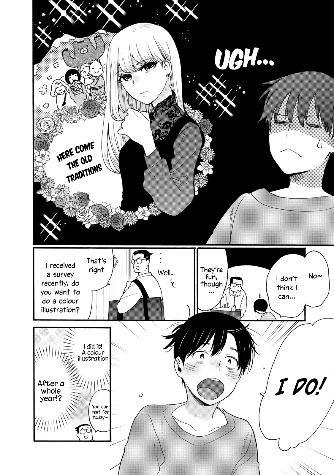 The Galaxy Next Door Chapter 2 page 8 - Chapter 2: A Fever and a Handshake