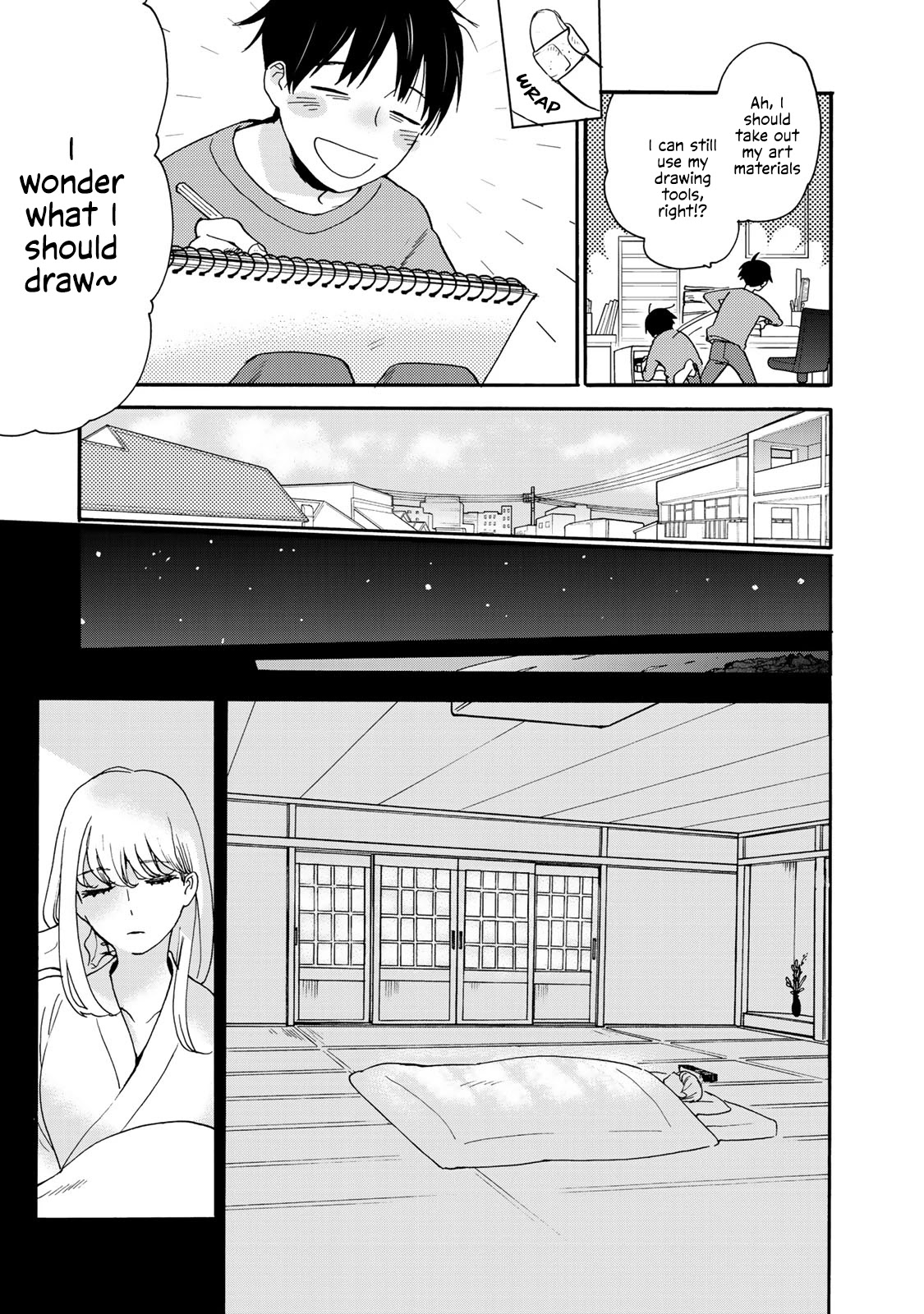The Galaxy Next Door Chapter 2 page 9 - Chapter 2: A Fever and a Handshake