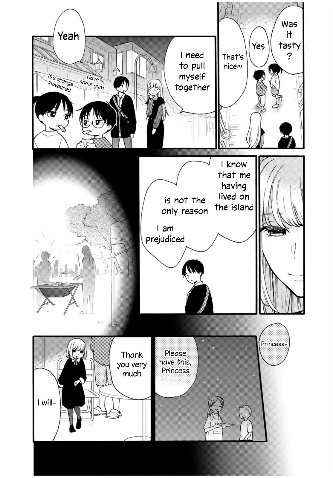 The Galaxy Next Door Chapter 7 page 17 - Chapter 7: The Princess and the Letter