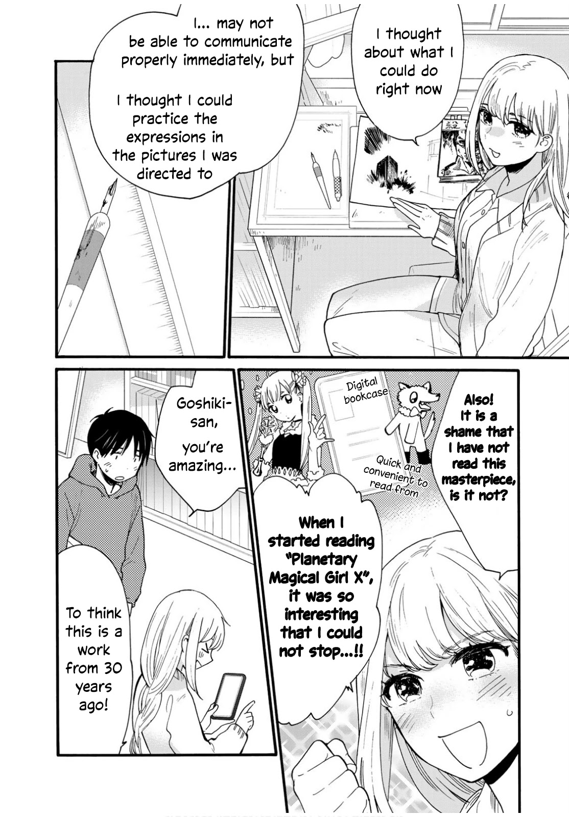 The Galaxy Next Door Chapter 7 page 23 - Chapter 7: The Princess and the Letter