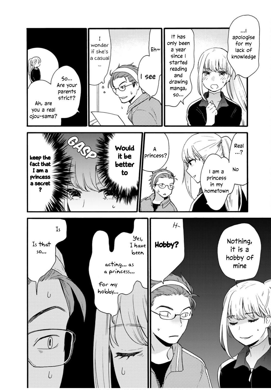 The Galaxy Next Door Chapter 7 page 9 - Chapter 7: The Princess and the Letter