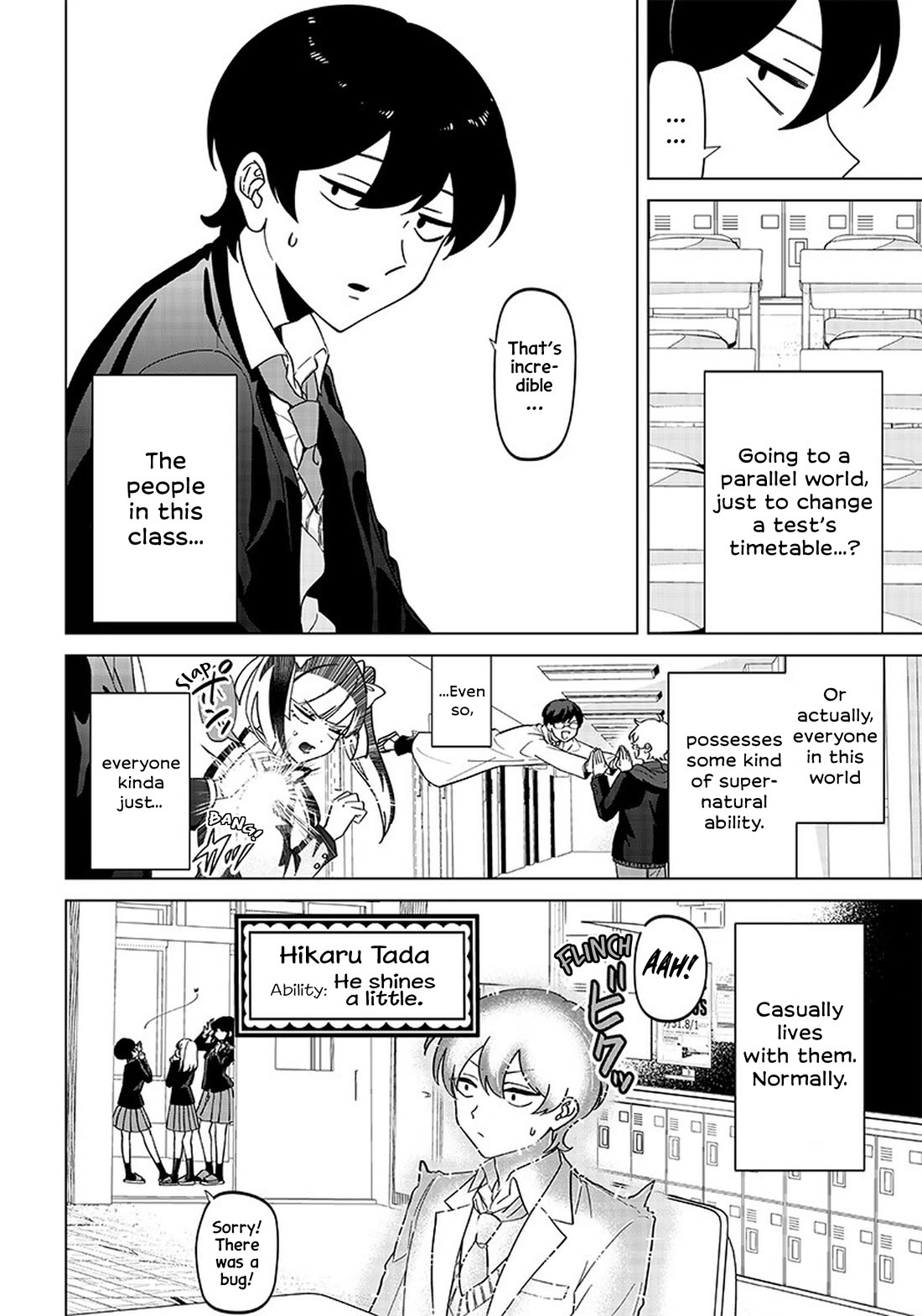 The Gals Who Always Say Insane Things: My Daily Life at a Private Paranormal High School Chapter 1 page 11 - Chapter 1: Casually saying incredible things kinda deal