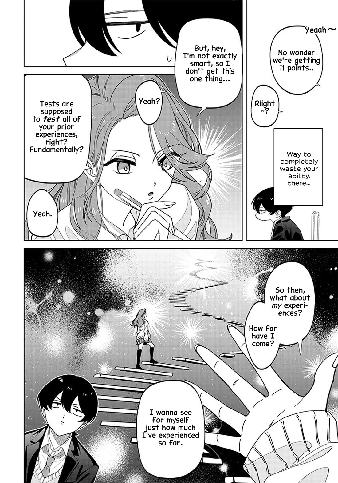 The Gals Who Always Say Insane Things: My Daily Life at a Private Paranormal High School Chapter 1 page 7 - Chapter 1: Casually saying incredible things kinda deal