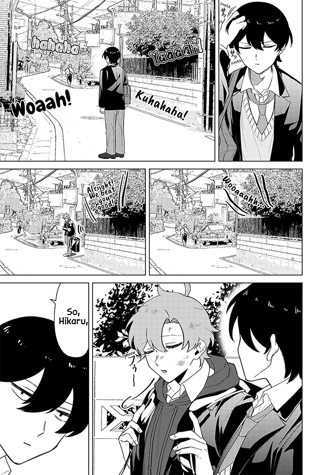 The Gals Who Always Say Insane Things: My Daily Life at a Private Paranormal High School Chapter 10 page 11 - Chapter 10: Very dark ability, but very cheery personality kinda deal