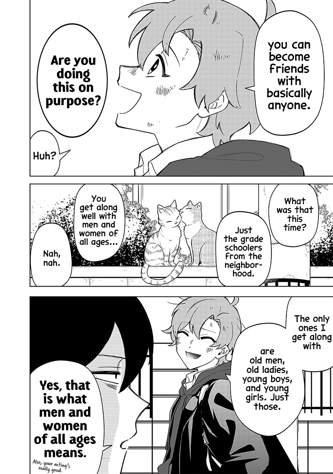 The Gals Who Always Say Insane Things: My Daily Life at a Private Paranormal High School Chapter 10 page 12 - Chapter 10: Very dark ability, but very cheery personality kinda deal