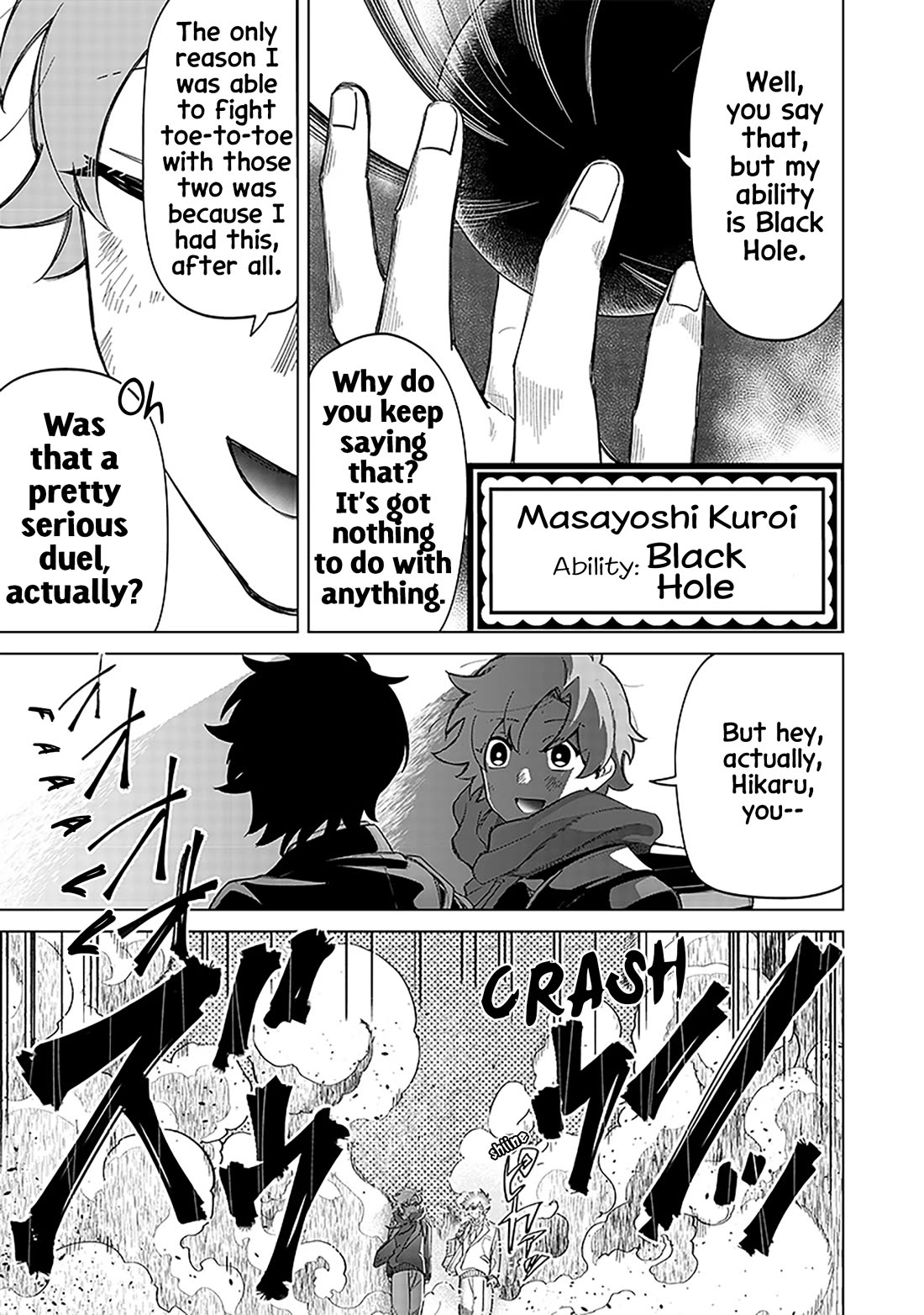 The Gals Who Always Say Insane Things: My Daily Life at a Private Paranormal High School Chapter 10 page 13 - Chapter 10: Very dark ability, but very cheery personality kinda deal