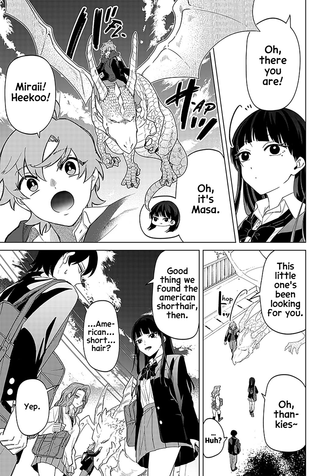 The Gals Who Always Say Insane Things: My Daily Life at a Private Paranormal High School Chapter 10 page 17 - Chapter 10: Very dark ability, but very cheery personality kinda deal