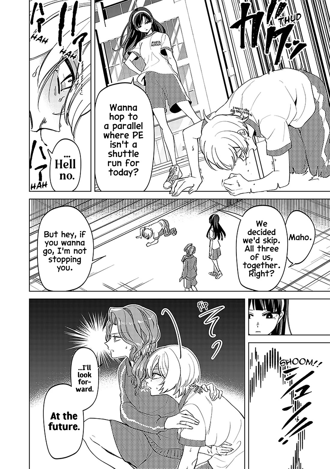 The Gals Who Always Say Insane Things: My Daily Life at a Private Paranormal High School Chapter 11 page 10 - Chapter 11: Slacking off on PE kinda deal